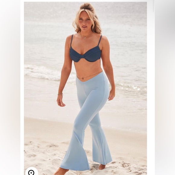 CLEARANCE Camille Kostek Flare Leg Beach Pants - Picture 6 of 6